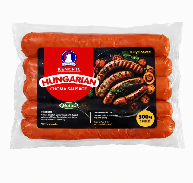 Kenchic Hungarian Spicy Choma Sausages 500G